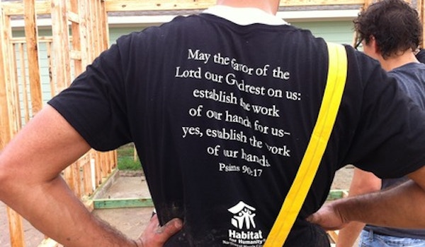 Alta Mesa Habitat Build Day T-Shirt Photo